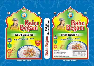 Bahu Begam Non Woven Rice Packaging Bag