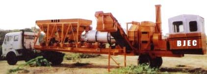 Mobile Asphalt Drum Mix Plant