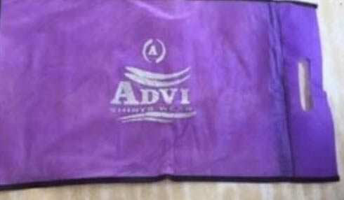 Plain Non Woven Zipper Bags, Size : Multisize