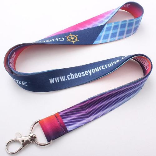 Elegent Pattern Custom Sublimation Polyester Lanyard