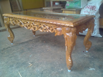 Teak Table Teak Wood Glass Natural Furniture Hardware, For Teak Table, Surface Treatment : 36