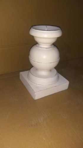 Wood House Round Wood Candle Lamp, For Home, Hotel, Mall, Office, Style : Antique