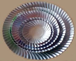 Silver Laminated Paper Plates, For Snacks, Packaging Type : PP Bag