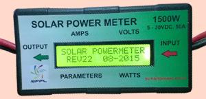 Solar Power Meter