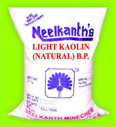 BP Grade Light Kaolin Powder, For Decorative Items, Gift Items, Making Toys, Style : Dried