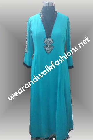 Cotton Long Kurtis, Size : M