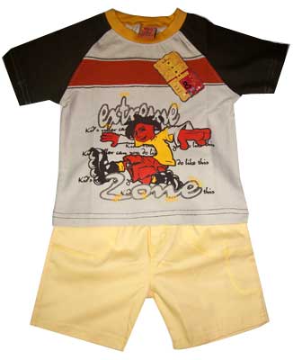 100% Cotton Kids Baba Suit, Gender : Unisex, Pattern : Printed