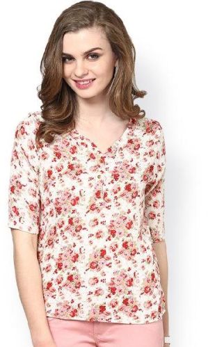 Plain Chiffon Designer Tops, Size : M, XL