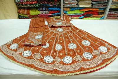 Lehenga Choli, Material : Georgette
