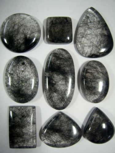 Black Rutiliated Quartz