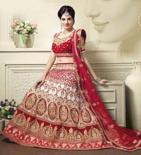 Chiffon Bridal Lehenga Choli, Size : M, XL