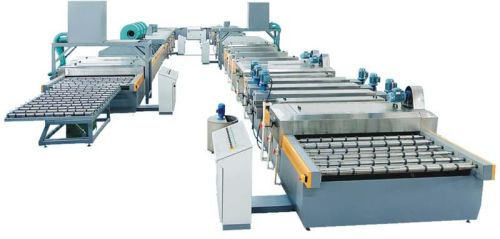 Vacuum coating Continuously Aluminum Glass Mirror Making Machine