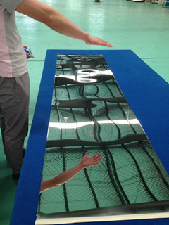 Mirror Polishing Stainless Steel Sheet Frame Cover For Phone Back Case