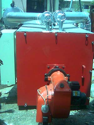 1000-10000kg Raw Steel Hot Water Generator, For Industrial Use, Voltage : 220V, 380V