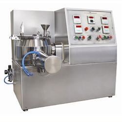 Rapid Mixer Granulator, Capacity : 120L/hr