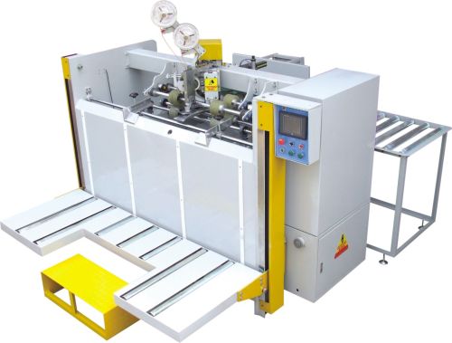 Servo control Corrugated Box Stitching Machine, Power : 3kw