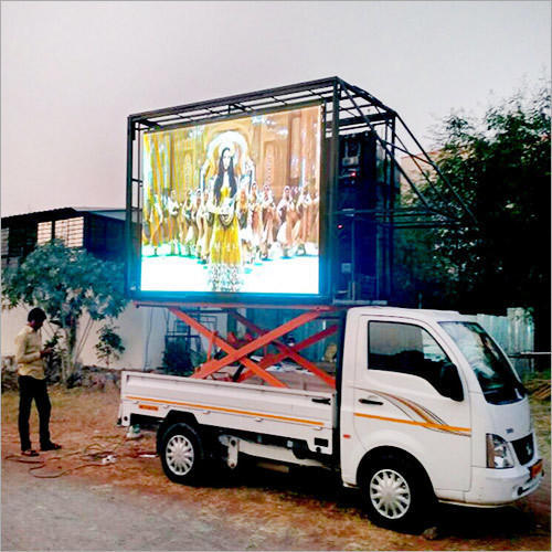 Square Van Mobile LED Screen