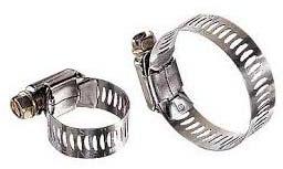 Coated Aluminium Hose Clamps, Color : Black, Blue, Creamy, Grey, Off White, White