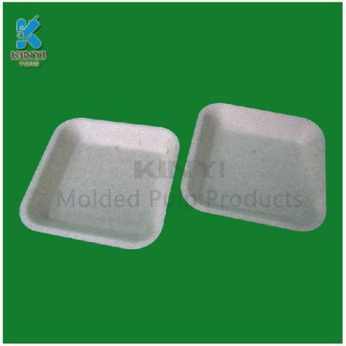 Disposable Paper Pulp Green Pepper Packaging
