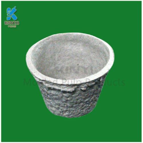 Recycled Material Waste Pulp Flower Garden Pots