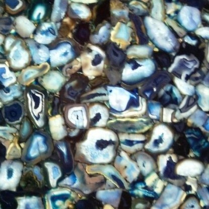 Polished Blue Agate Stone Slabs, For Flooring, Kitchen Top, Counter Top, Bar Top, Bathroom Surface