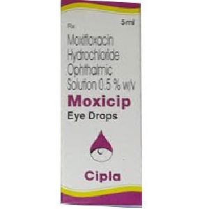 Moxifloxacin Eye Drops, Form : Liquid