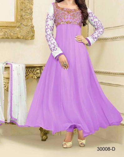 TIRUPATI JARI Anarkali Suits, Size : FREE SIZE