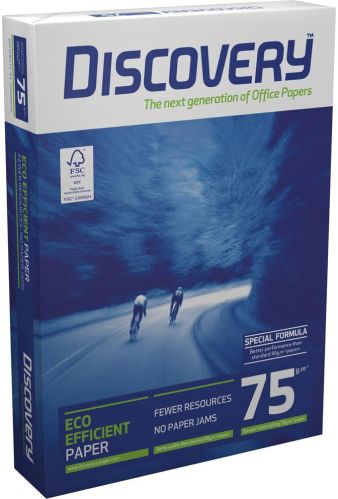 LASER PRINT COPY PAPER, Brand Name : A4 DISCOVERY 75 gsm
