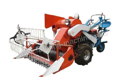 Driving-type Small Rice Harvester, Packaging Type : white