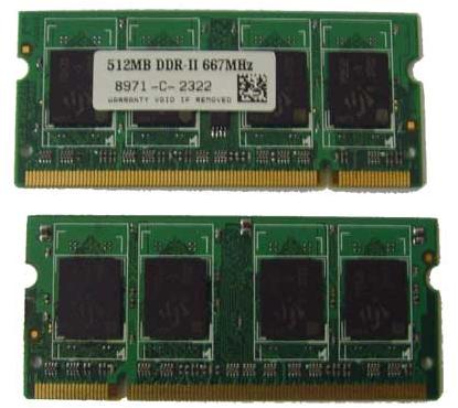 DDR2 512Mb SODIMM 667Mhz PC 5300U