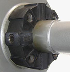 Aliminum Star Coupling, Color : Grey