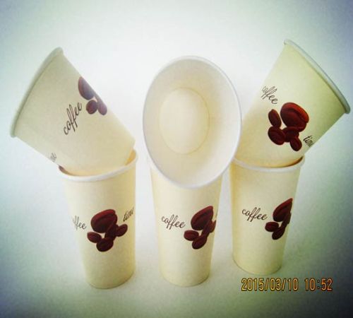 Paper cups 4- 16oz, Certification : Hot Cold Drink