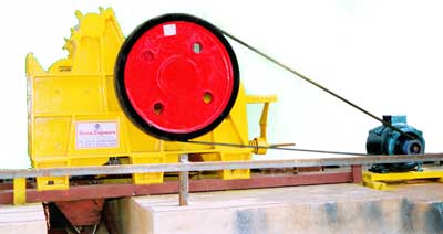 Jaw crusher, Number Of Flower : Jaw Crusher