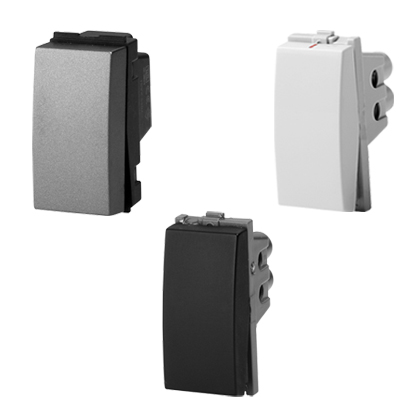 Electrical Modular Switches, For General, Home, Office, Residential, Restaurants, Size : Multisizes