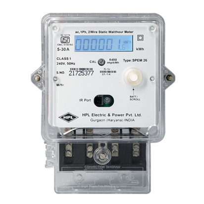 Single Phase IR Meters, For LT Network