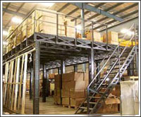 Multi Tier Storage and Mezzanine Floor System