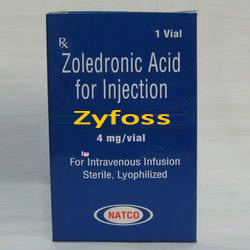 Zoledronic Acid Monohydrate 4mg Inj.