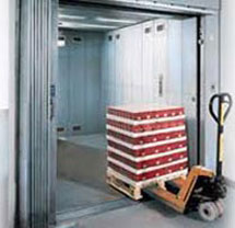 Goods lift, Application : Lifting Loads