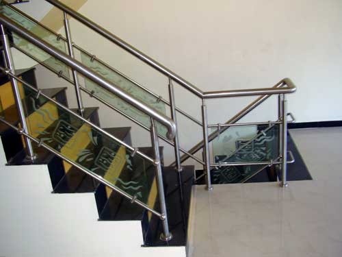 Stainless Steel Glass Railing 02