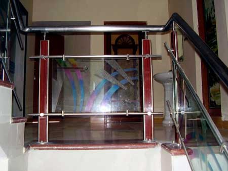 Stainless Steel Glass Railing 05