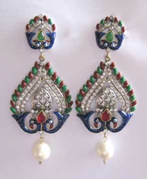 Peafowl Earrings - 02