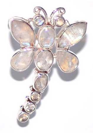 Silver Butterfly Pendant