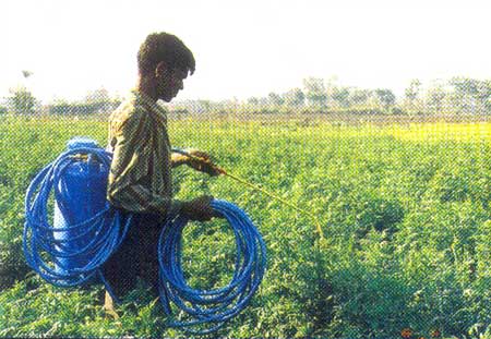 PVC Nylon Braided Hose For Chemicals & Pesticides