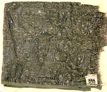 Grey Nylon Crepe Fabric