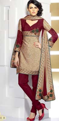 Item Code : SV1614B Churidar Salwar Kameez