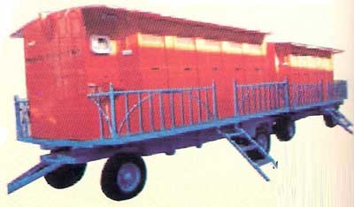 Mobile Toilet Van, For Industrial Use