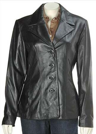 Ladies Leather Jacket - 05