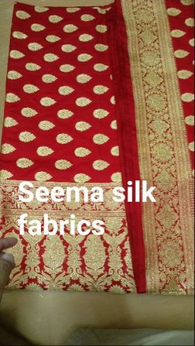 Printed Pure Banarasi Silk Sarees, Occasion : Party Wear