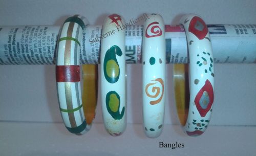 Printed Wooden Bangles