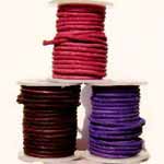 Round Leather Cord, Size : 5 Mm